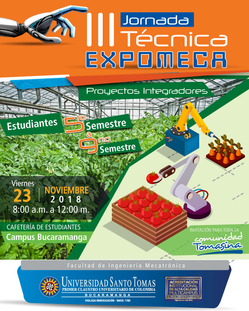 mailing expomeca II ingenieria mecatronica santoto bucaramanga